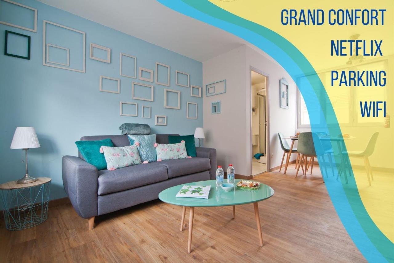 Superlogis Troyes - Le Cadre Vert - Studio Grand Confort - Netflix - Parking Saint-Julien-les-Villas Extérieur photo
